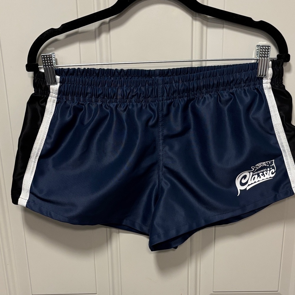 Classic Men's Athletic Shorts in Navy and Black